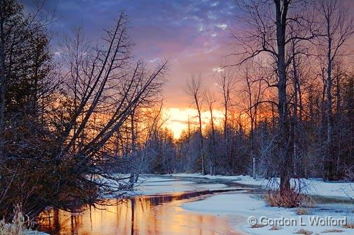 Thawing Jock River At Dawn_14868-71.jpg - Photographed near Ottawa, Ontario - the capital of Canada.